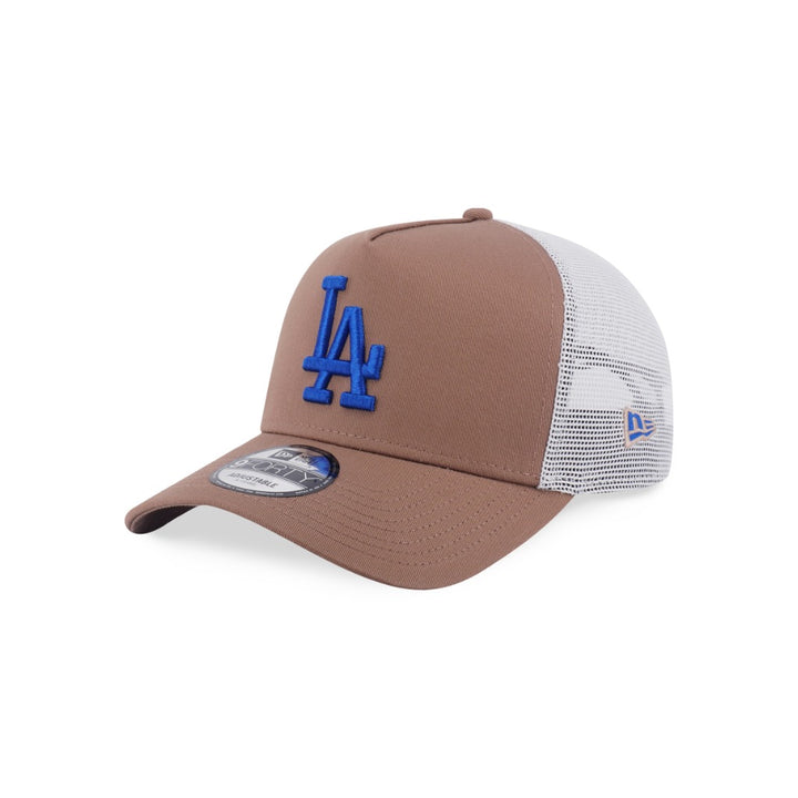 หมวกแก๊ป New Era รุ่น Los Angeles Dodgers Color Era Khaki 9Forty A-Frame Trucker Cap