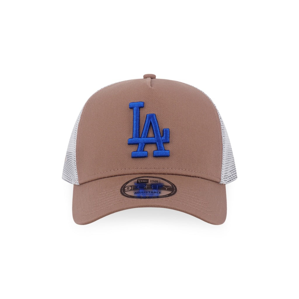 หมวกแก๊ป New Era รุ่น Los Angeles Dodgers Color Era Khaki 9Forty A-Frame Trucker Cap