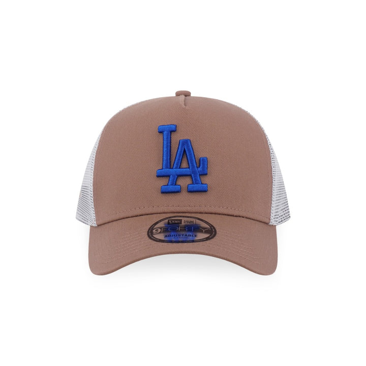 หมวกแก๊ป New Era รุ่น Los Angeles Dodgers Color Era Khaki 9Forty A-Frame Trucker Cap