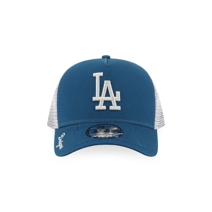 หมวกแก๊ป New Era รุ่น Los Angeles Dodgers Color Era Cadet Blue 9Forty A-Frame Trucker Cap