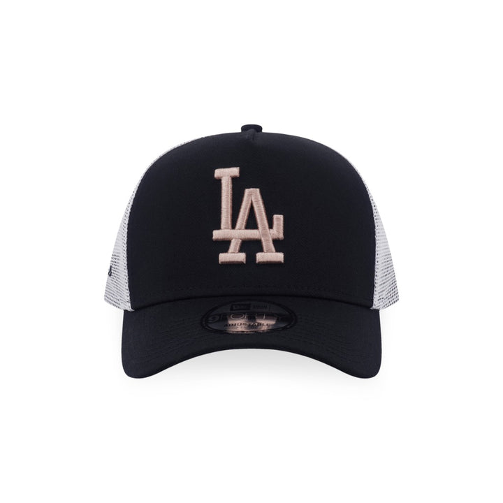 หมวกแก๊ป New Era รุ่น Los Angeles Dodgers Color Era Black 9Forty A-Frame Trucker Cap