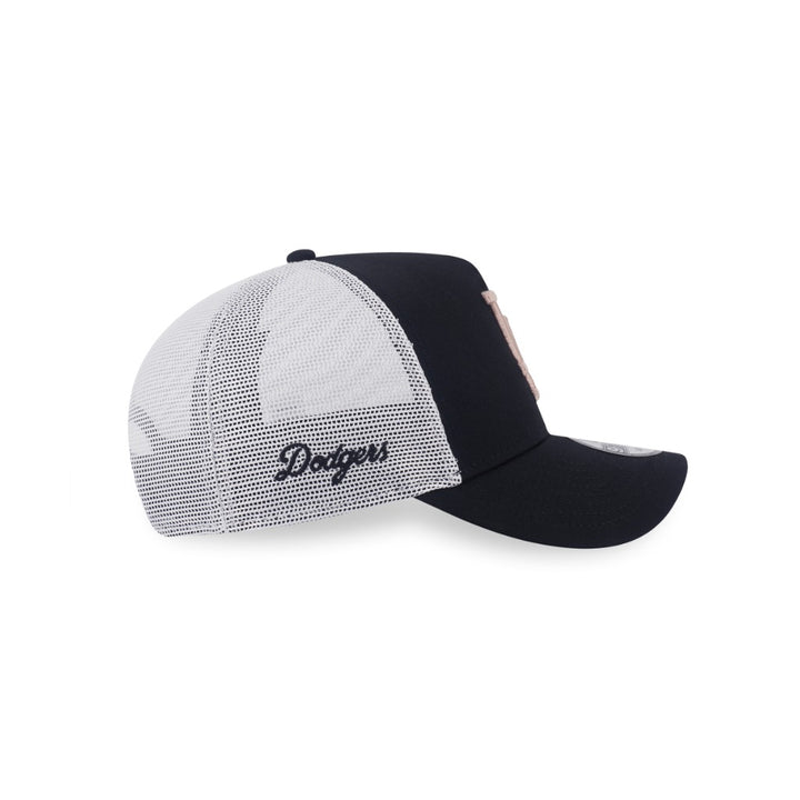 หมวกแก๊ป New Era รุ่น Los Angeles Dodgers Color Era Black 9Forty A-Frame Trucker Cap