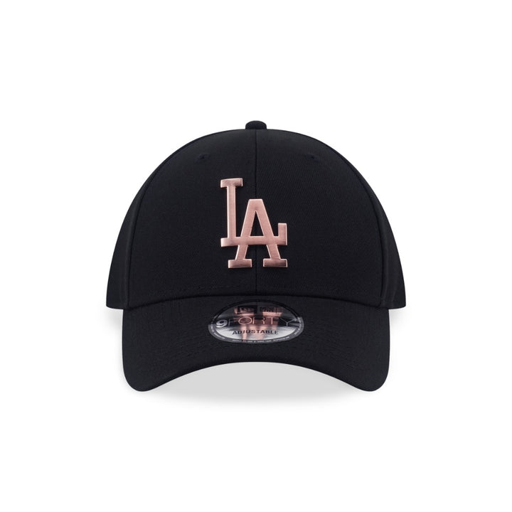 หมวกแก๊ป New Era รุ่น Los Angeles Dodgers Metal Badge Matte Brushed Black 9Forty Cap