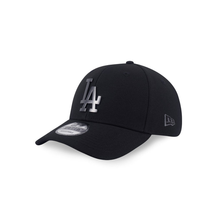 หมวกแก๊ป New Era รุ่น Los Angeles Dodgers Metal Badge Matte Brushed Black 9Forty Cap