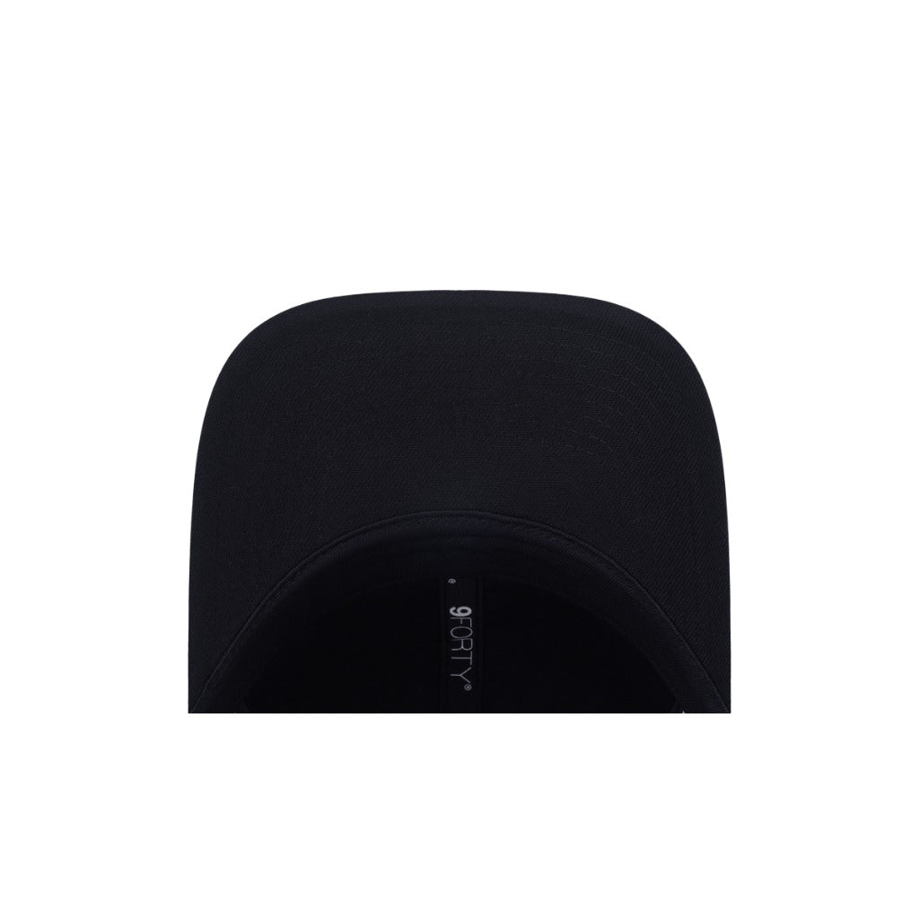 หมวกแก๊ป New Era รุ่น Los Angeles Dodgers Metal Badge Matte Brushed Black 9Forty Cap