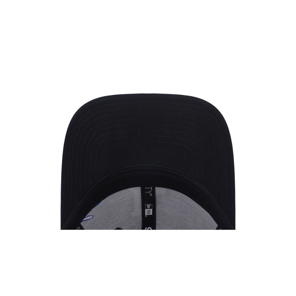 หมวกแก๊ป New Era รุ่น Los Angeles Dodgers Cross Panels Script Black 9Forty Cap