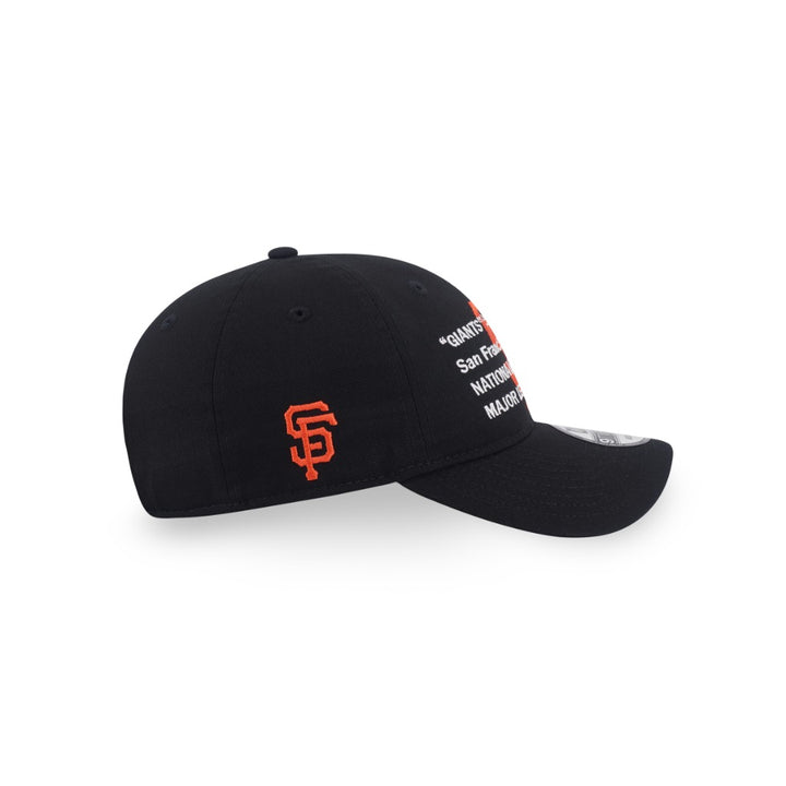 หมวกแก๊ป New Era รุ่น San Francisco Giants Layered Script Black 9Twenty Cap