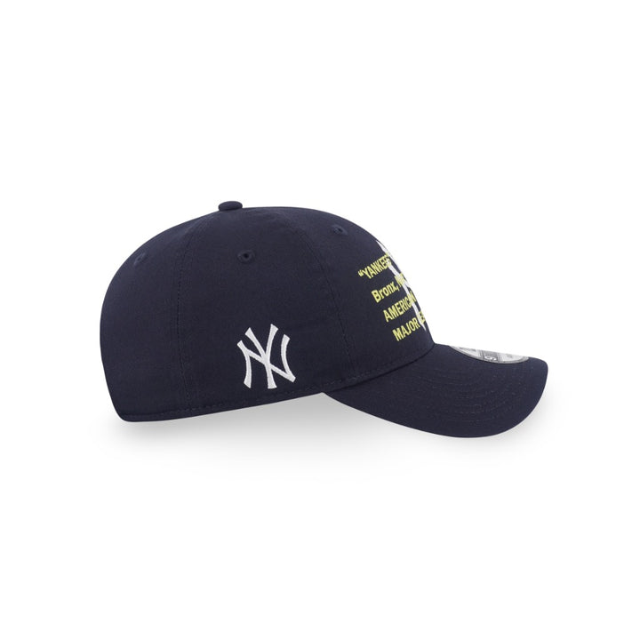 หมวกแก๊ป New Era รุ่น New York Yankees Layered Script Navy 9Twenty Cap