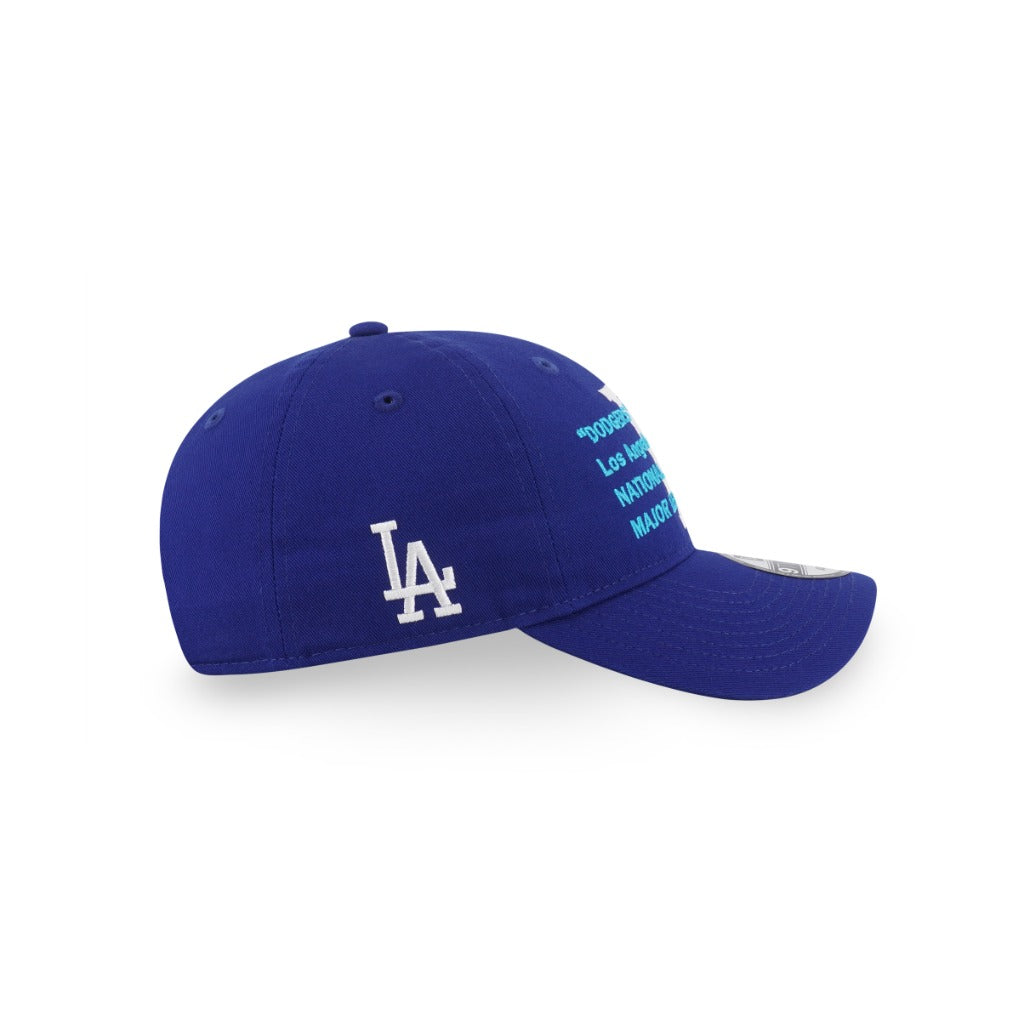 หมวกแก๊ป New Era รุ่น Los Angeles Dodgers Layered Script Dark Royal 9Twenty Cap