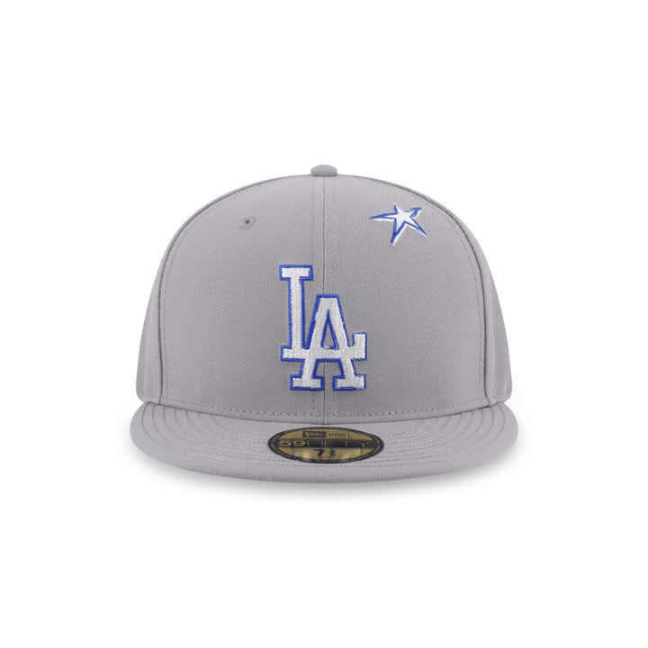 หมวกแก๊ป New Era รุ่น Los Angeles Dodgers Punkcore Gray 59Fifty Cap