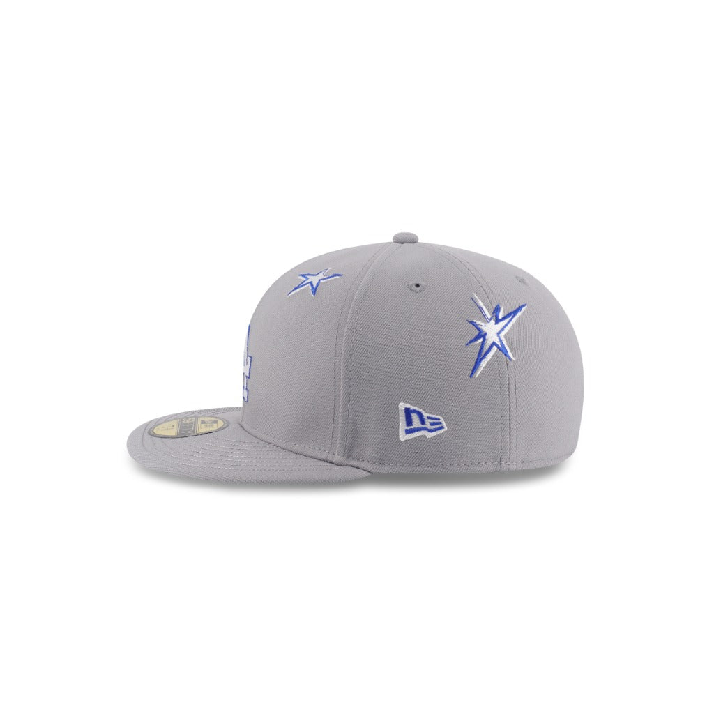 หมวกแก๊ป New Era รุ่น Los Angeles Dodgers Punkcore Gray 59Fifty Cap