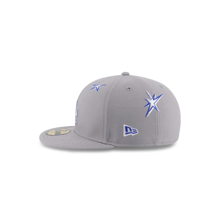 หมวกแก๊ป New Era รุ่น Los Angeles Dodgers Punkcore Gray 59Fifty Cap