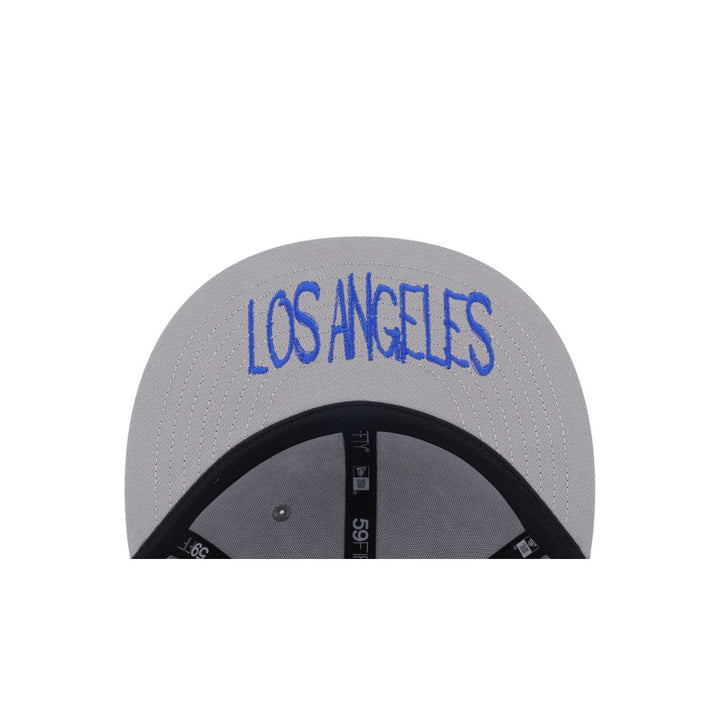 หมวกแก๊ป New Era รุ่น Los Angeles Dodgers Punkcore Gray 59Fifty Cap