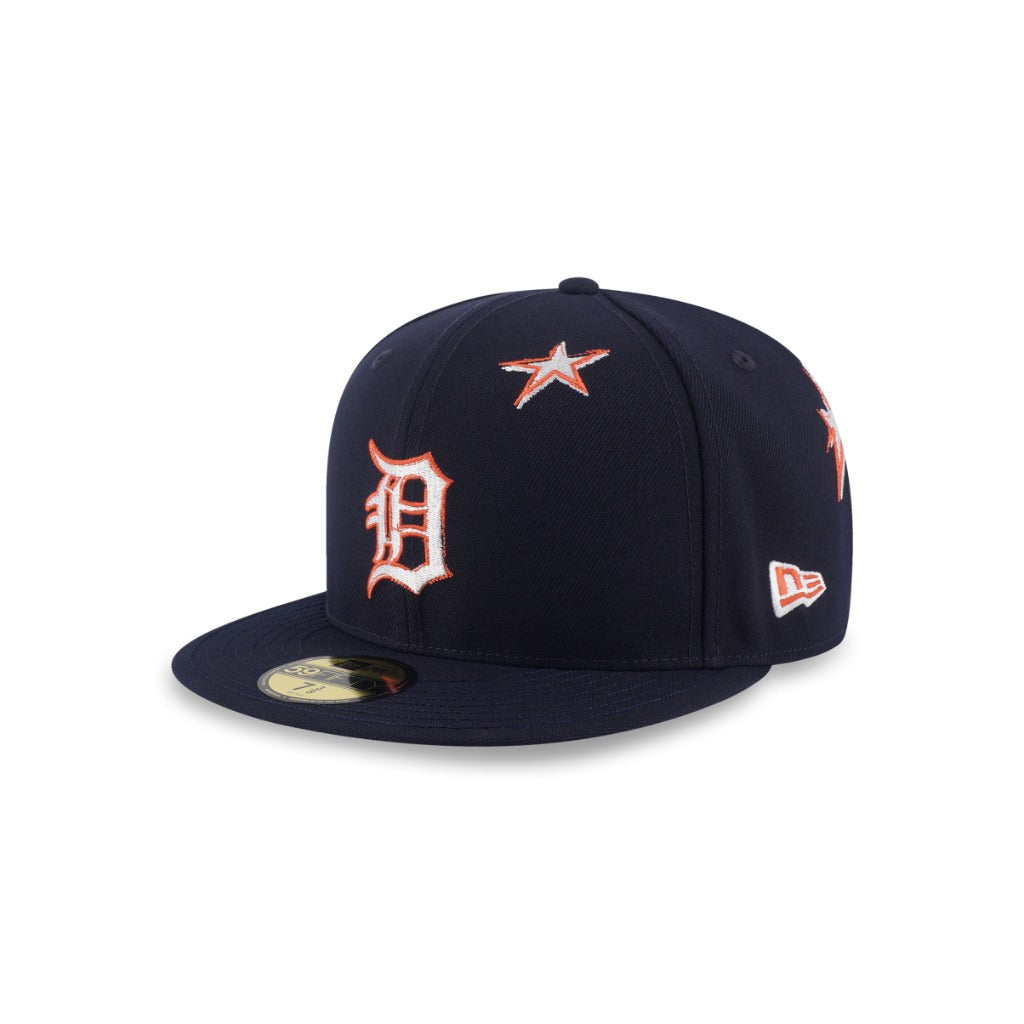 หมวกแก๊ป New Era รุ่น Detroit Tigers Punkcore Navy 59Fifty Cap