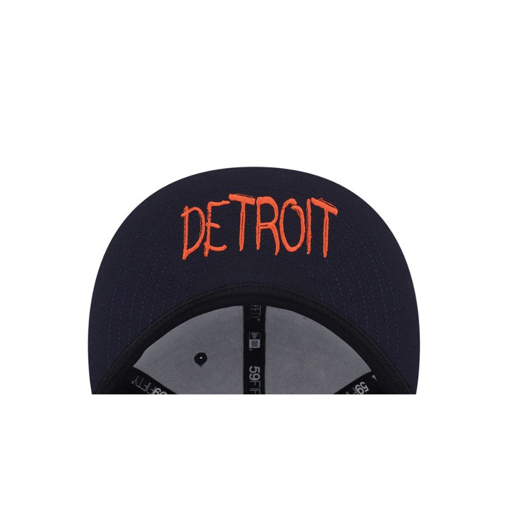 หมวกแก๊ป New Era รุ่น Detroit Tigers Punkcore Navy 59Fifty Cap