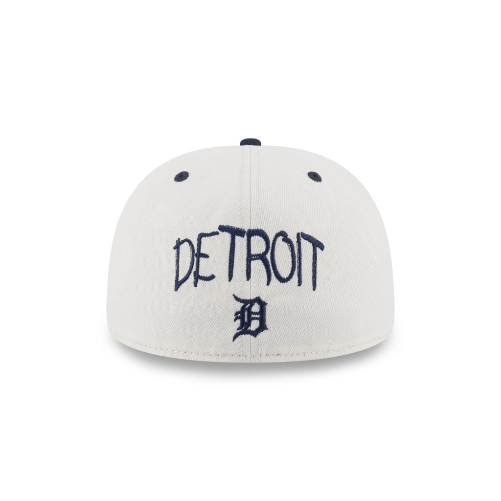 หมวกแก๊ป New Era รุ่น Detroit Tigers Punkcore 2-Tone Navy Visor Chrome White 59Fifty Cap