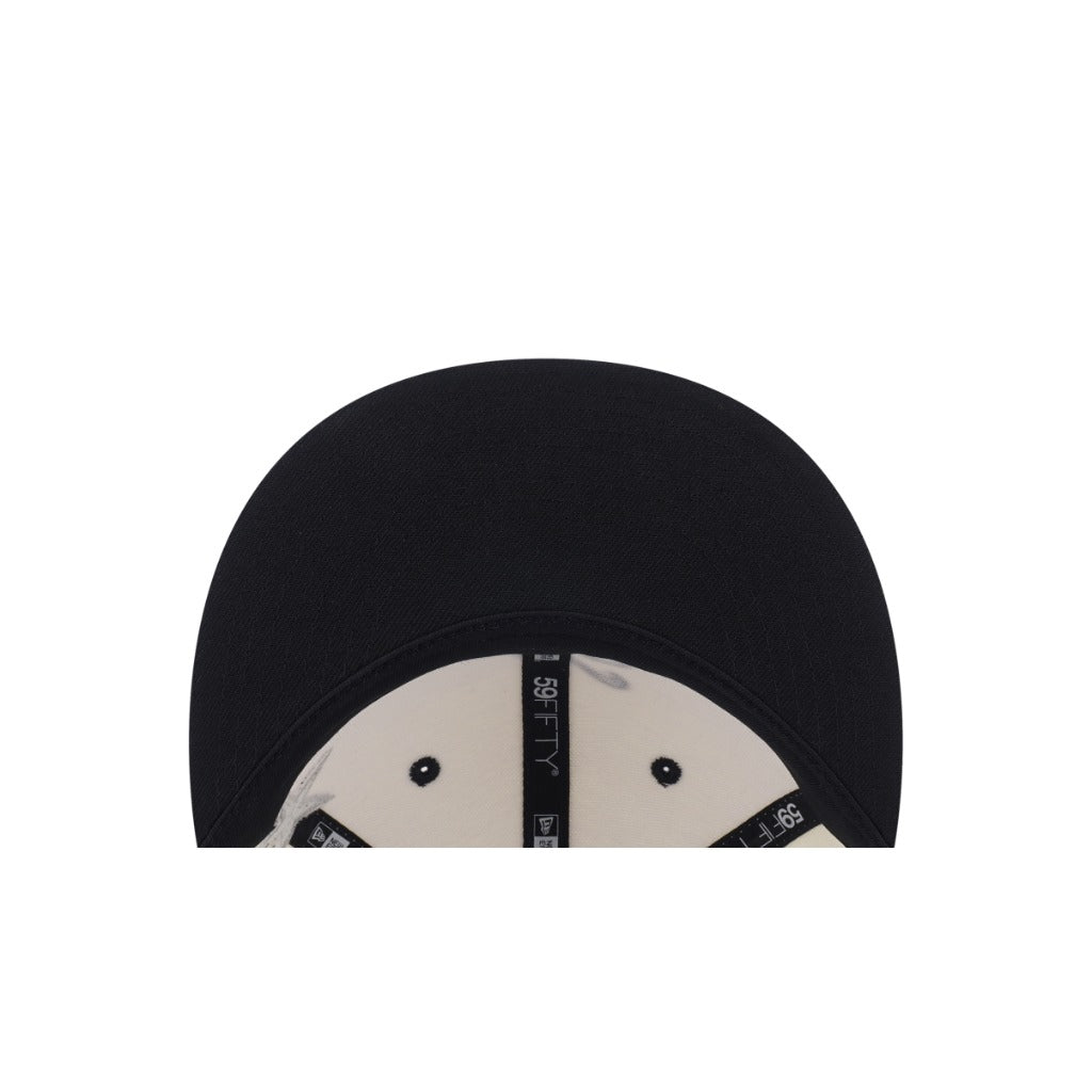 หมวกแก๊ป New Era รุ่น New Era Punkcore 2-Tone Black Visor Chrome White 59Fifty Cap