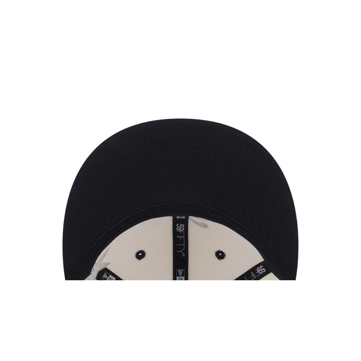 หมวกแก๊ป New Era รุ่น New Era Punkcore 2-Tone Black Visor Chrome White 59Fifty Cap