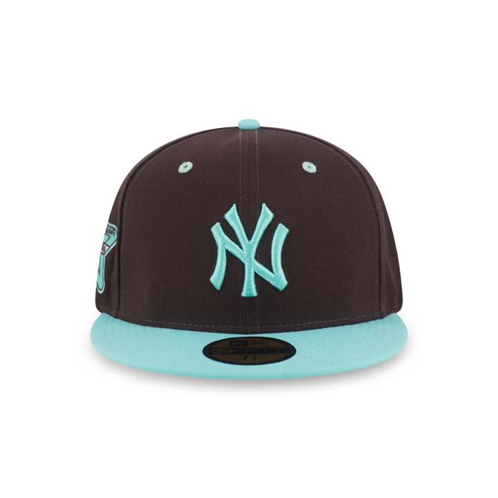 หมวกแก๊ป New Era รุ่น New York Yankees Co 59Fifty Pack - Mint Chocolate Visor Blue Tint Chocolate 59Fifty Cap