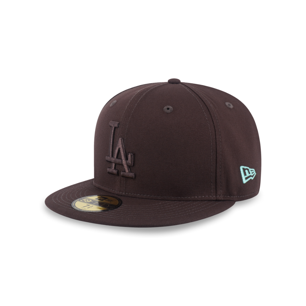 หมวกแก๊ป New Era รุ่น Los Angeles Dodgers Co 59Fifty Pack - Mint Chocolate Visor Blue Tint Chocolate 59Fifty Cap