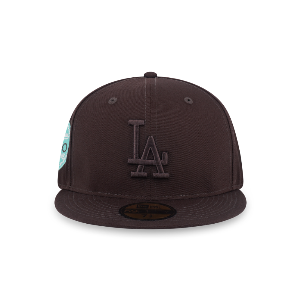 หมวกแก๊ป New Era รุ่น Los Angeles Dodgers Co 59Fifty Pack - Mint Chocolate Visor Blue Tint Chocolate 59Fifty Cap