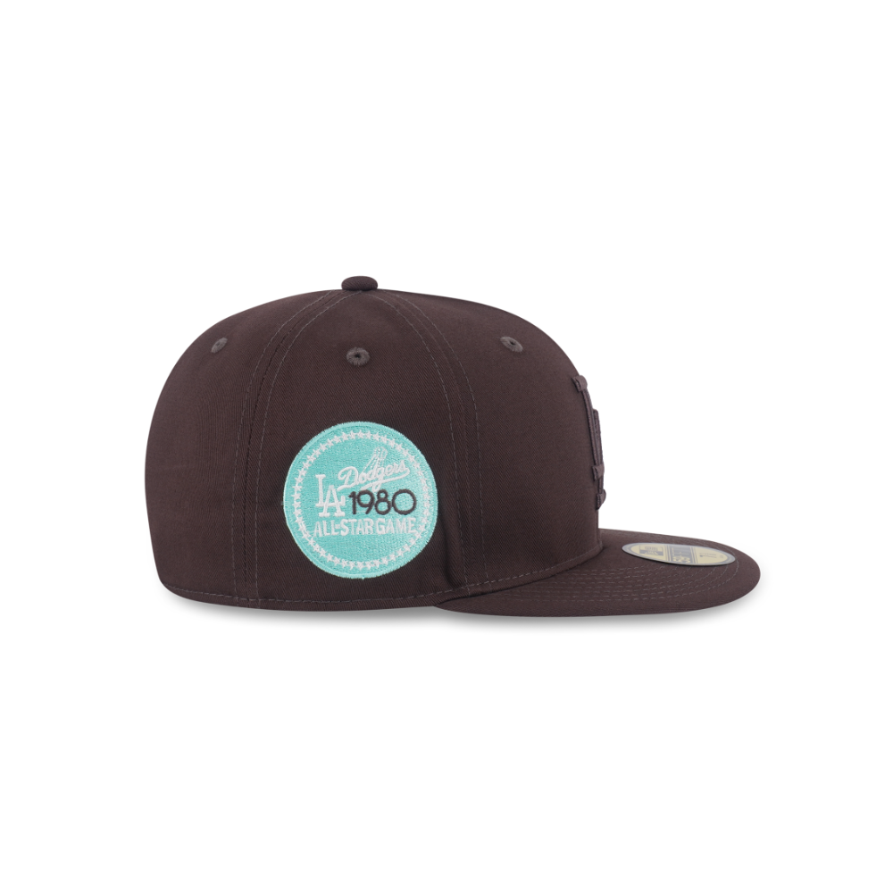 หมวกแก๊ป New Era รุ่น Los Angeles Dodgers Co 59Fifty Pack - Mint Chocolate Visor Blue Tint Chocolate 59Fifty Cap
