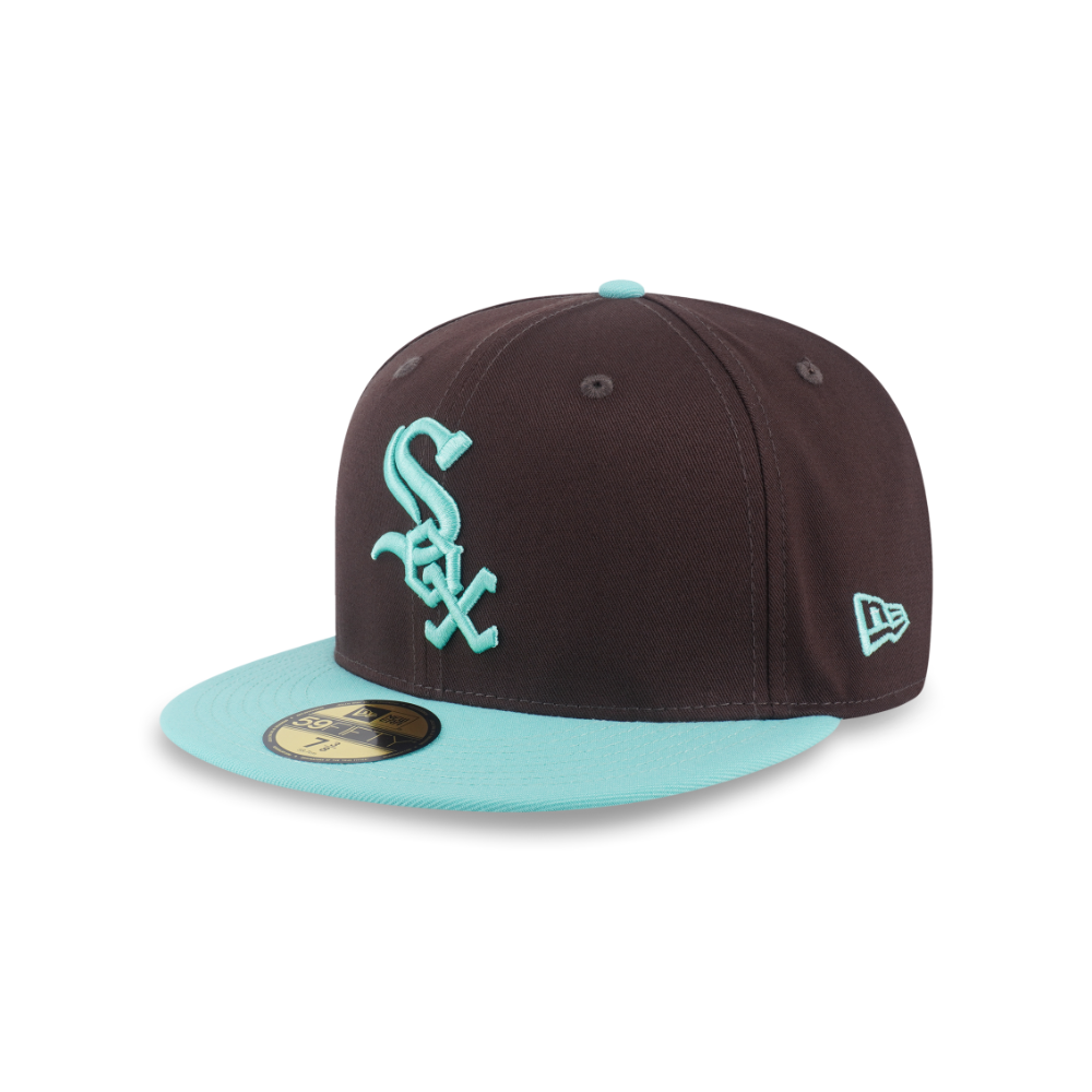 หมวกแก๊ป New Era รุ่น Chicago White Sox Co 59Fifty Pack - Mint Chocolate Visor Blue Tint Chocolate 59Fifty Cap