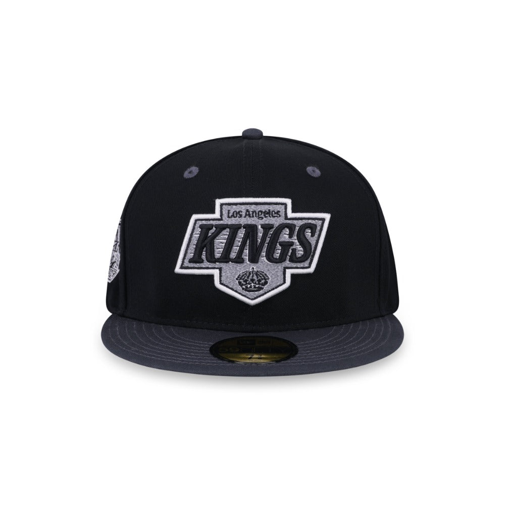 หมวกแก๊ป New Era รุ่น 59Fifty Pack - Reflective Los Angeles Kings 2-Tone Steel Clouds Gray Visor Black 59Fifty Cap