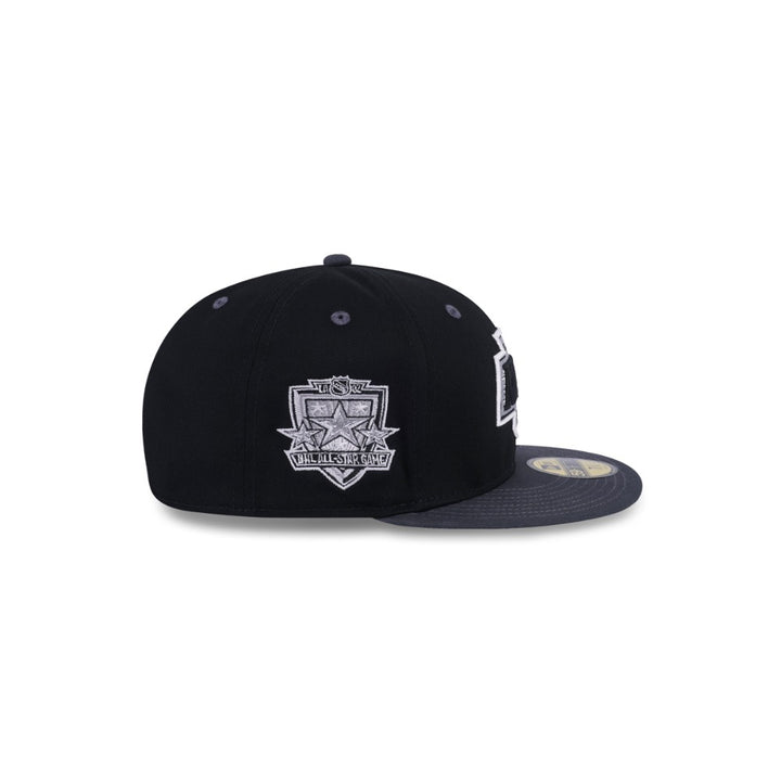 หมวกแก๊ป New Era รุ่น 59Fifty Pack - Reflective Los Angeles Kings 2-Tone Steel Clouds Gray Visor Black 59Fifty Cap