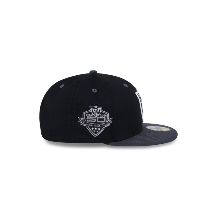 หมวกแก๊ป New Era รุ่น 59Fifty Pack - Reflective Las Vegas Raiders 2-Tone Steel Clouds Gray Visor Black 59Fifty Cap