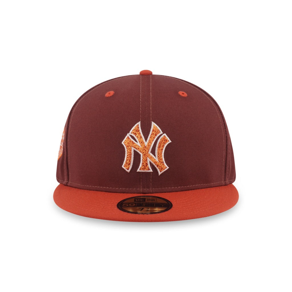 หมวกแก๊ป New Era รุ่น 59Fifty Pack - Fall Park New York Yankees Cooperstown 2-Tone Warm Flame Visor Deep Auburn 59Fifty Cap