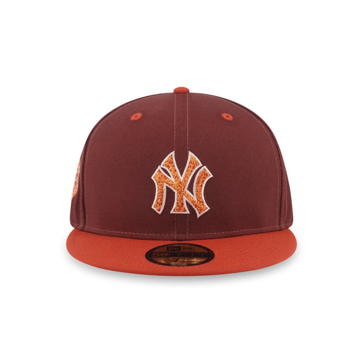 หมวกแก๊ป New Era รุ่น 59Fifty Pack - Fall Park New York Yankees Cooperstown 2-Tone Warm Flame Visor Deep Auburn 59Fifty Cap