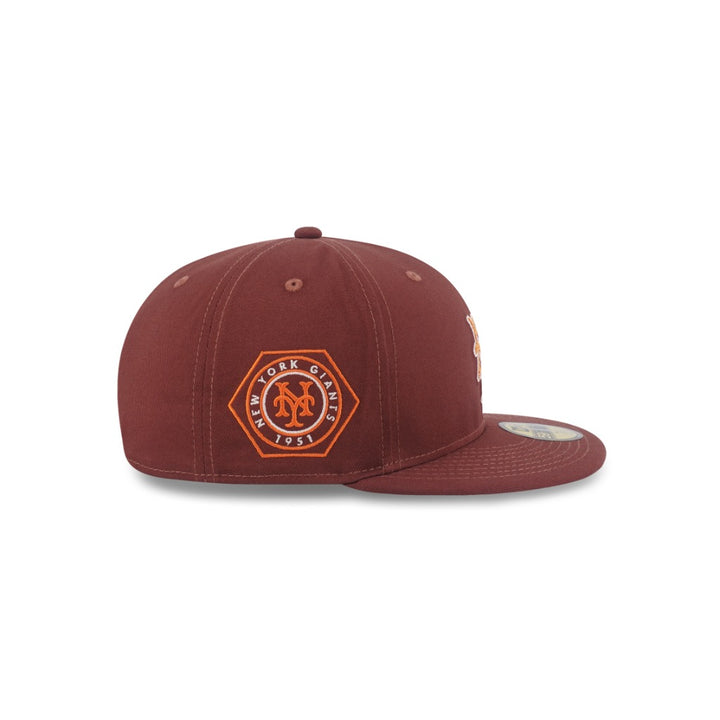 หมวกแก๊ป New Era รุ่น 59Fifty Pack - Fall Park New York Giants Cooperstown Deep Auburn 59Fifty Cap