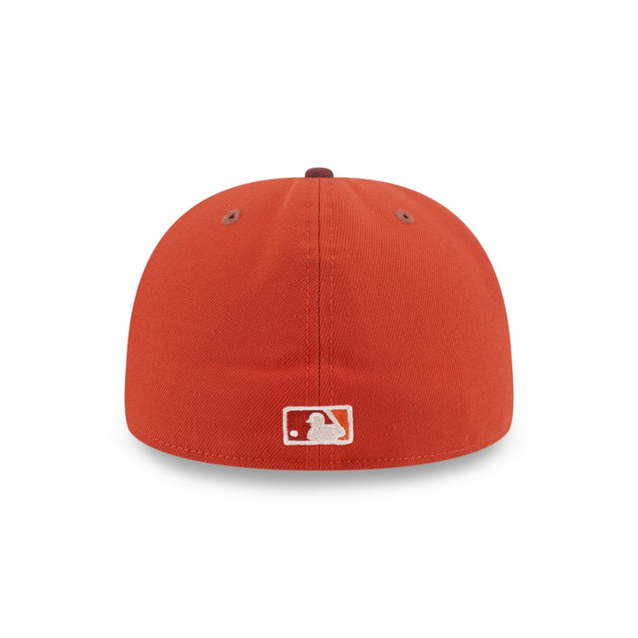 หมวกแก๊ป New Era รุ่น 59Fifty Pack - Fall Park Los Angeles Dodgers Cooperstown 2-Tone Deep Auburn Visor Warm Flame 59Fifty Cap