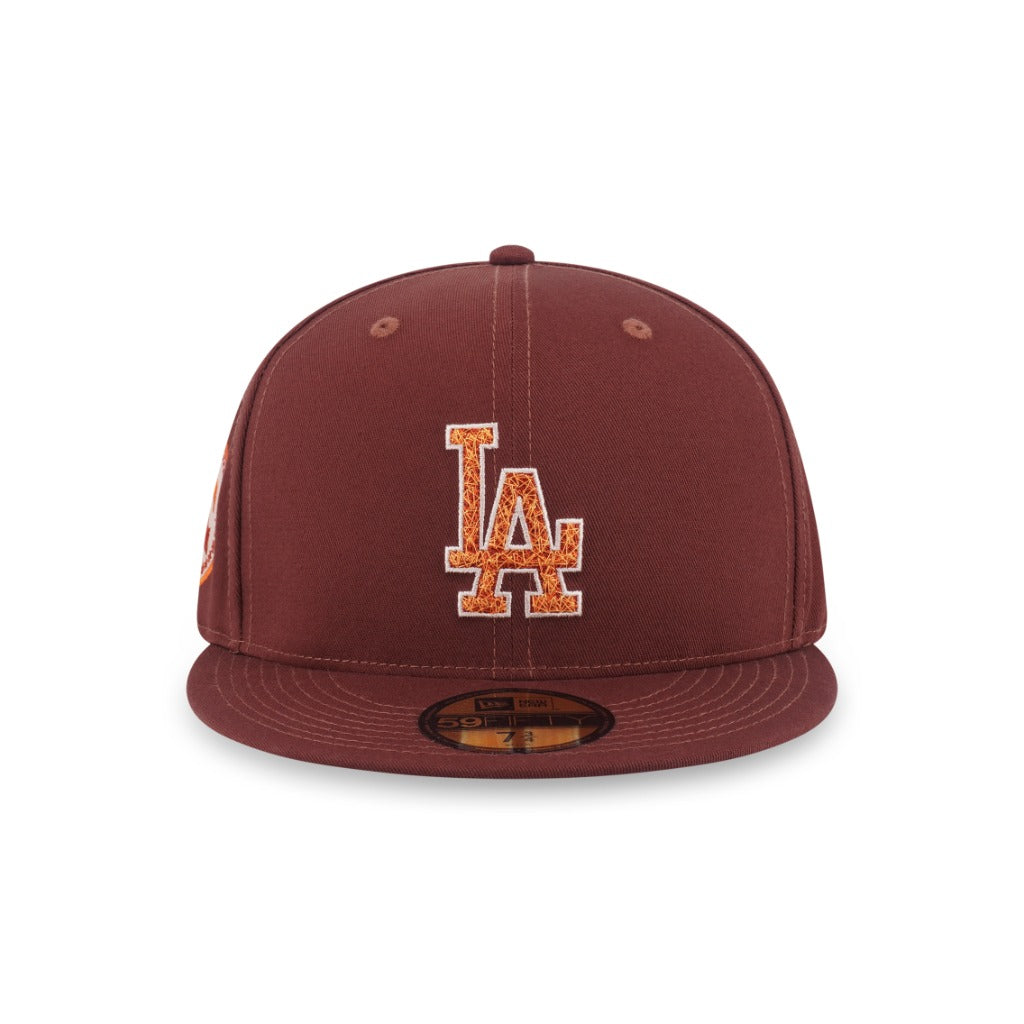 หมวกแก๊ป New Era รุ่น 59Fifty Pack - Fall Park Los Angeles Dodgers Cooperstown Deep Auburn 59Fifty Cap