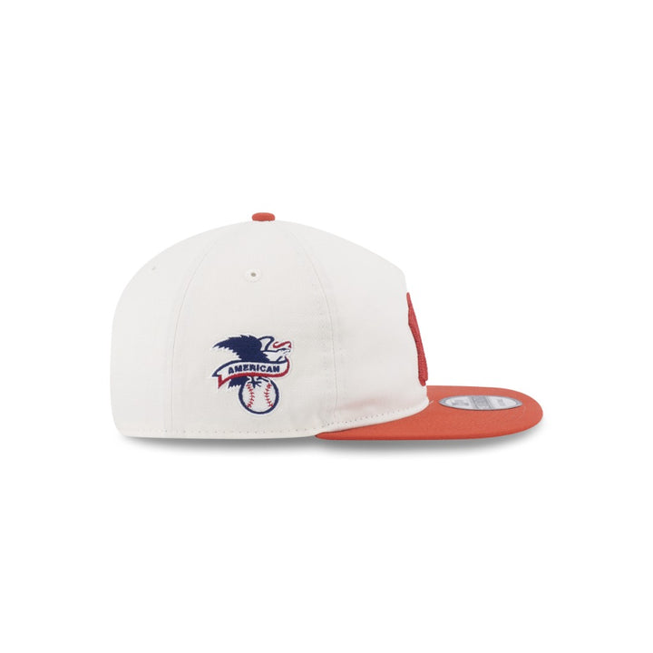 หมวกแก๊ป New Era รุ่น New York Yankees 2-Tone Warm Flame Visor Chrome White 19Twenty Cap