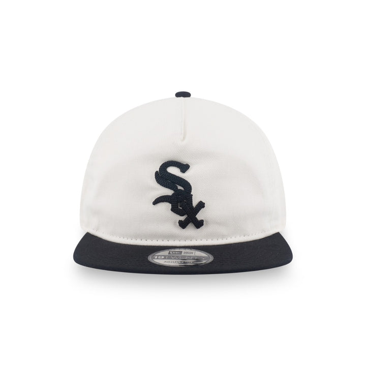 หมวกแก๊ป New Era รุ่น Chicago White Sox 2-Tone Black Visor Chrome White 19Twenty Cap
