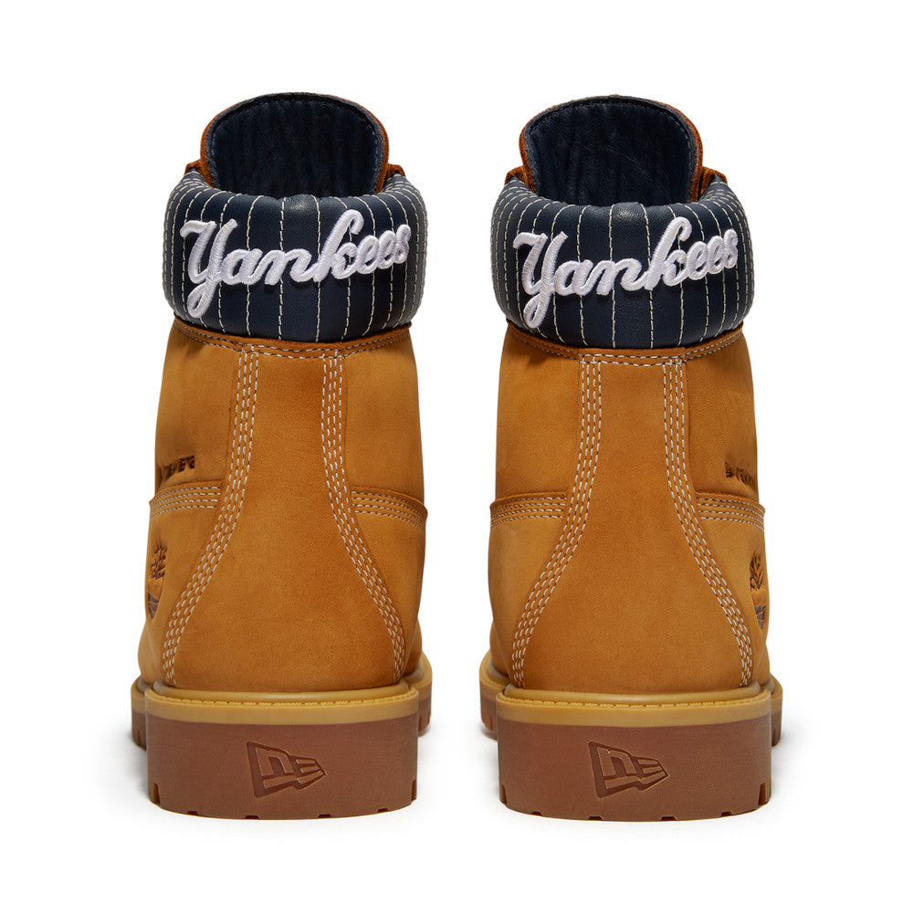 รองเท้าบูท New Era รุ่น New Era X Timberland X MLB New York Yankees Wheat 6-Inch Waterproof Boot