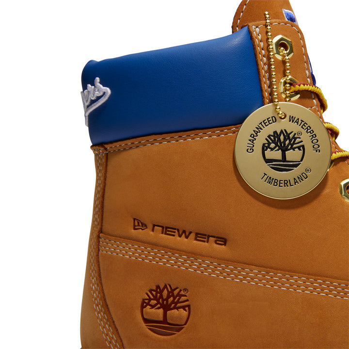 รองเท้าบูท New Era รุ่น New Era X Timberland X MLB Los Angeles Dodgers Wheat 6-Inch Waterproof Boot