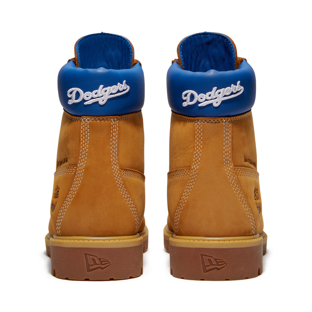 รองเท้าบูท New Era รุ่น New Era X Timberland X MLB Los Angeles Dodgers Wheat 6-Inch Waterproof Boot