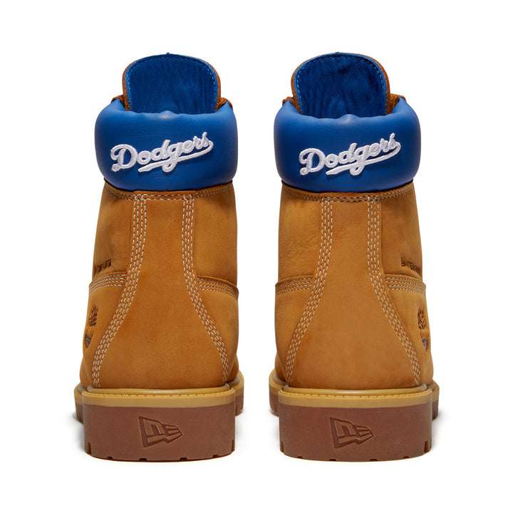 รองเท้าบูท New Era รุ่น New Era X Timberland X MLB Los Angeles Dodgers Wheat 6-Inch Waterproof Boot