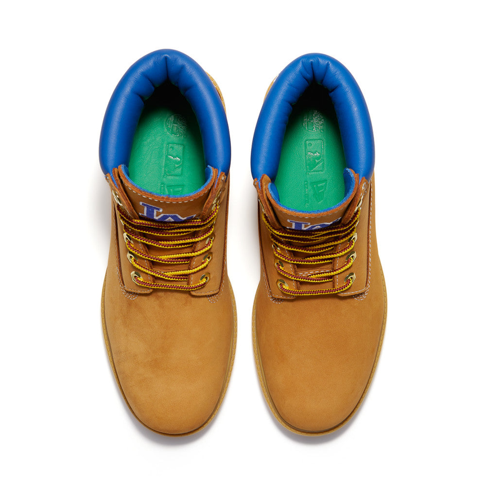 รองเท้าบูท New Era รุ่น New Era X Timberland X MLB Los Angeles Dodgers Wheat 6-Inch Waterproof Boot