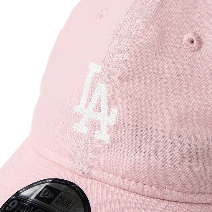 หมวกแก๊ป New Era รุ่น Los Angeles Dodgers Cotton Linen Pink 9Twenty Cap