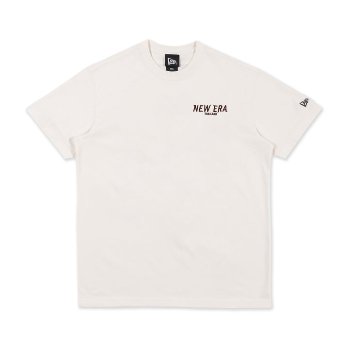 เสื้อยืดแขนสั้น New Era รุ่น PHI TA KHON 10Th Anniversary Ivory Short Sleeve Tee