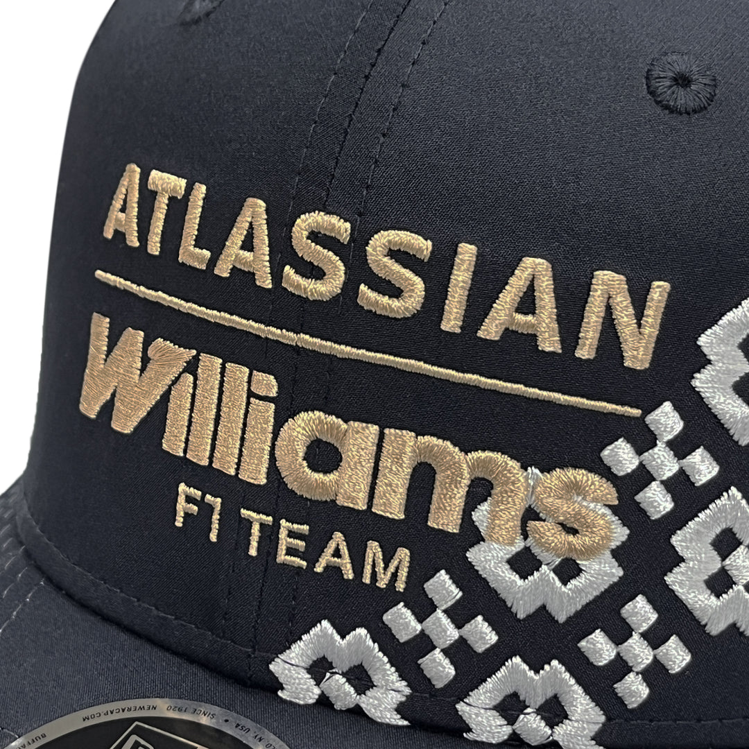 หมวกแก๊ป New Era รุ่น Atlassian Williams F1 Team Alex Albon Navy 9Seventy Stretch Snap Cap