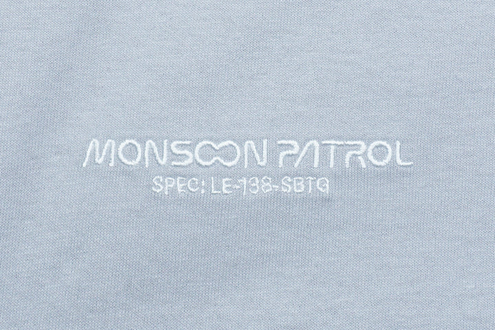 New Era เสื้อยืดแขนสั้นรุ่น New Era X Monsoon Patrol Monsoon Patrol Dolphine Grey Short Sleeve Tee