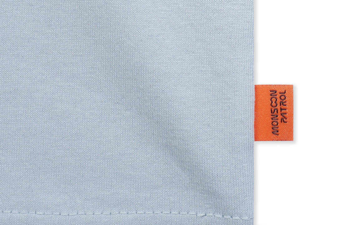 New Era เสื้อยืดแขนสั้นรุ่น New Era X Monsoon Patrol Monsoon Patrol Dolphine Grey Short Sleeve Tee