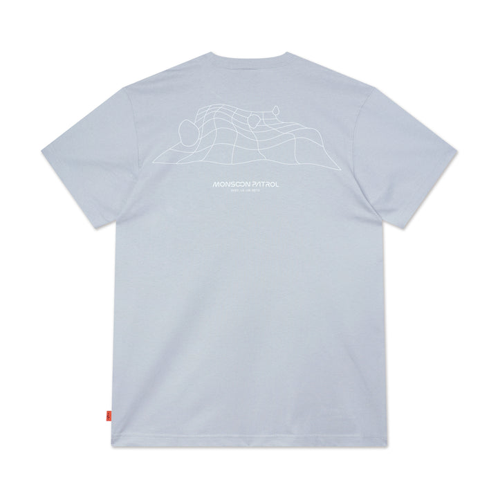 New Era เสื้อยืดแขนสั้นรุ่น New Era X Monsoon Patrol Monsoon Patrol Dolphine Grey Short Sleeve Tee