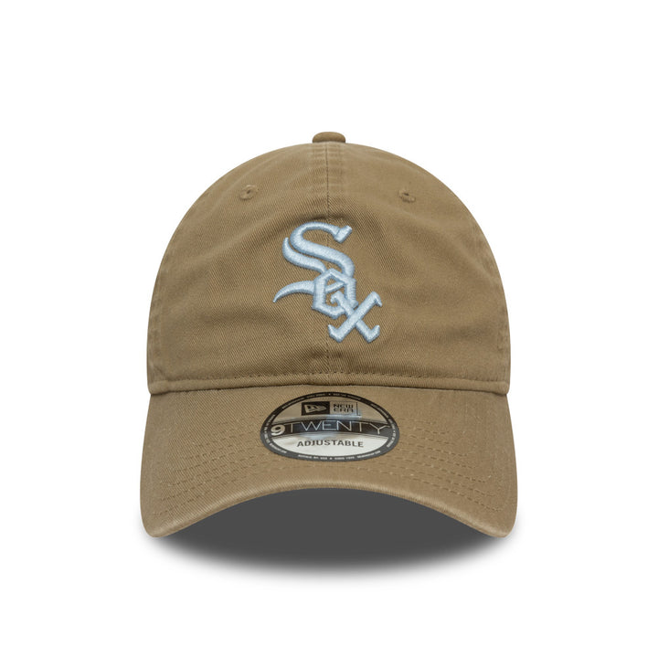 New Era หมวกรุ่น Chicago White Sox Neutral Washed British Khaki 9Twenty Cap