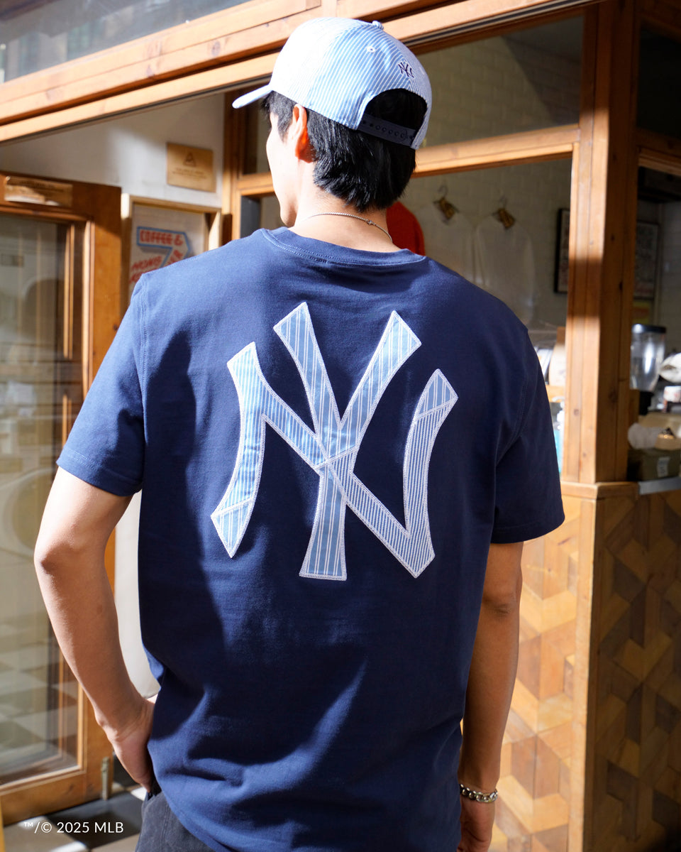 New Era หมวกรุ่น New York Yankees Patchwork Blue 9Forty Af Cap